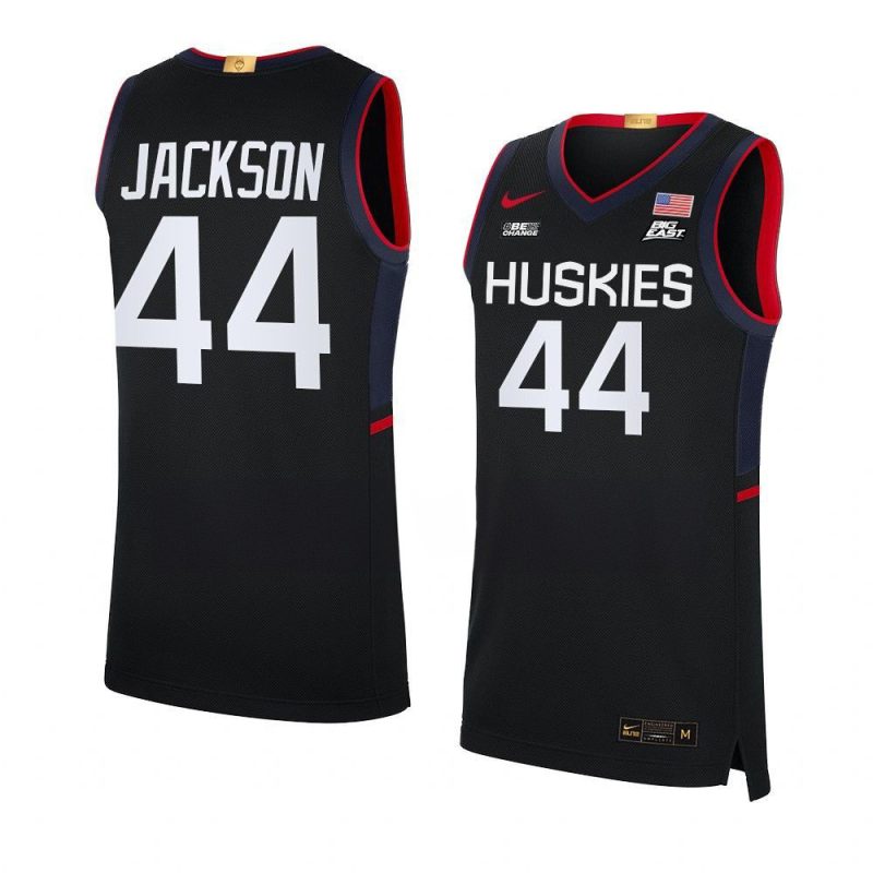andre jackson black jersey limited basketball