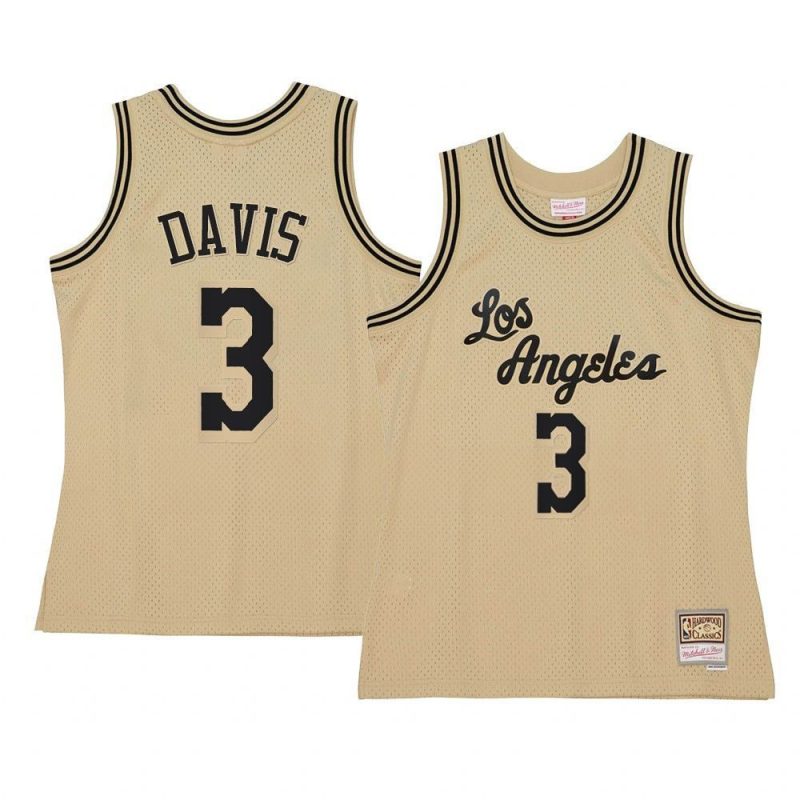 anthony davis jersey hardwood classics khaki black