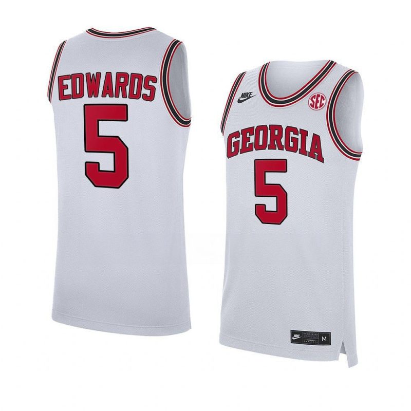 anthony edwards replica jersey alumni basketball white
