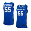baylor scheierman replica jersey college basketball blue y