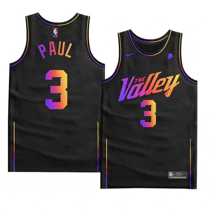 chris paul suns valley city fashion tankjersey blac