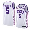 chuck o bannon jr. white jersey home basketball 202