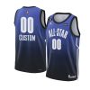 custom 2023 all star jersey nba bluewestern confere