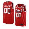 custom college basketball jersey throwback red 2022 yythkg