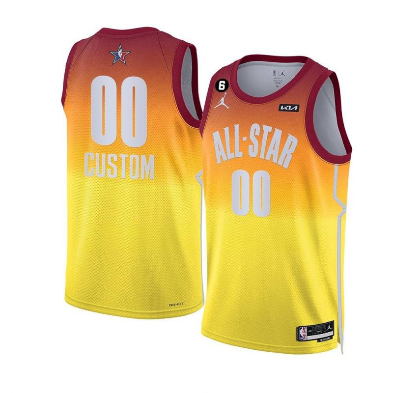 custom eastern conference jersey 2023 all star red