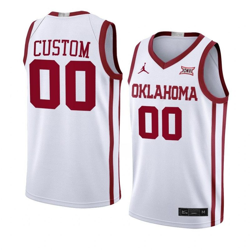 custom home jersey college basketball white 2022 23 2