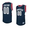 custom jersey retro basketball navy 2022 23