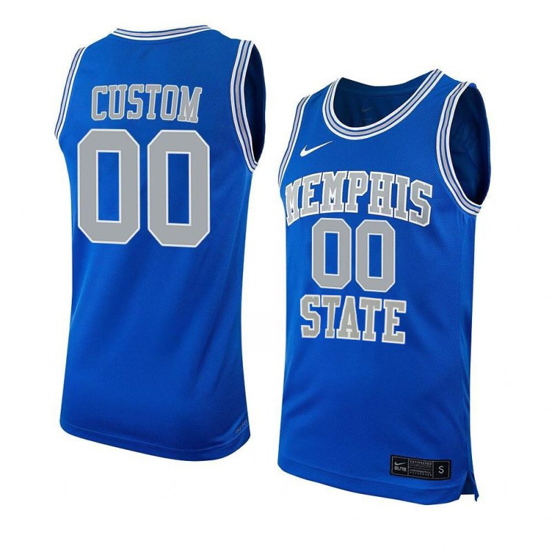 custom royal jersey college basketball replica 2022 yythkg