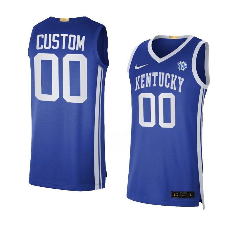 custom royal jersey limited basketball 2022 23