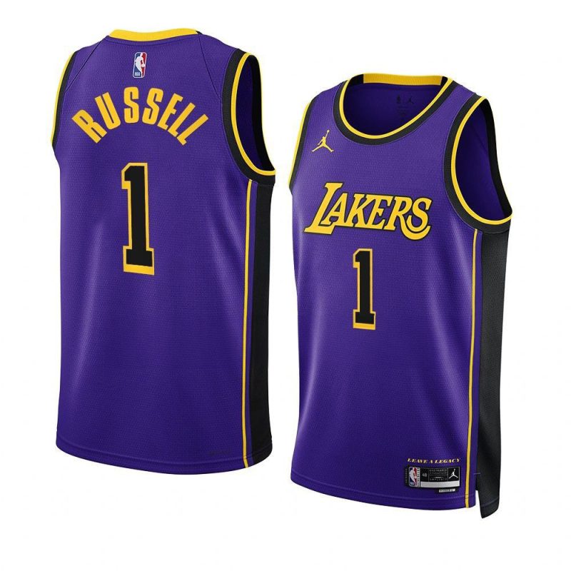 d angelo russell lakersjersey 2022 23statement edition pur