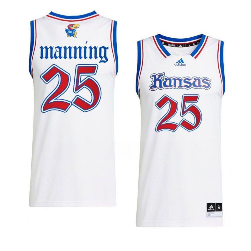 danny manning jersey swingman basketball white