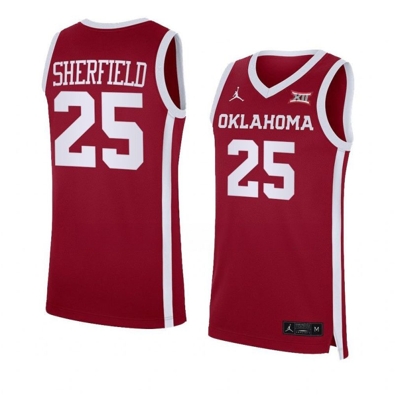 grant sherfield replica jersey away basketball crimson yyt