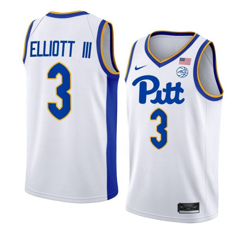 greg elliott jersey college basketball white 2022 2