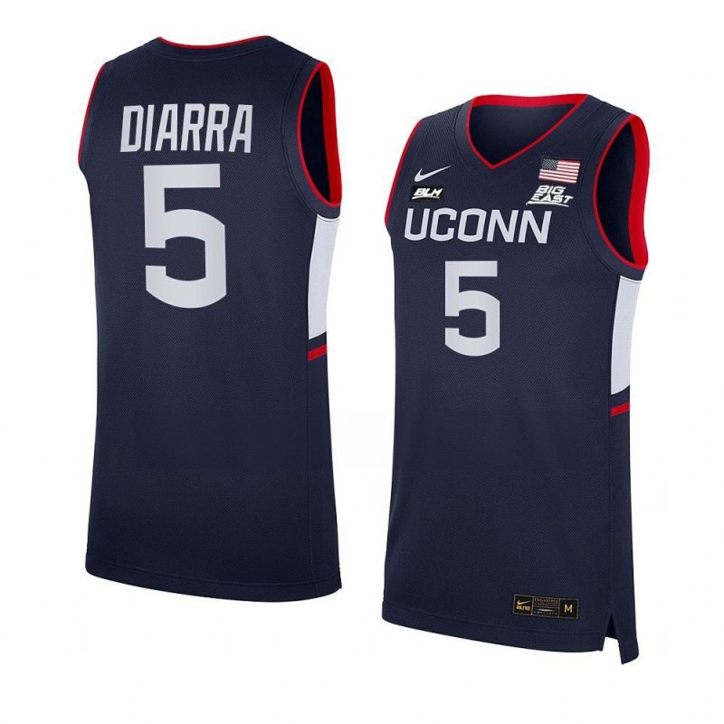 hassan diarra replica jersey away basketball navy 2