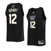 jackson grant jersey swingman basketball black 2022 yythkg