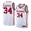 jacob groves home jersey college basketball white 2