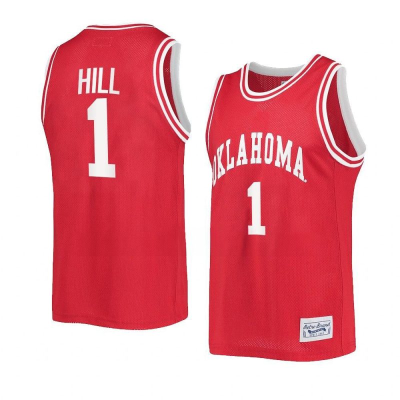 jalen hill classic jersey retro basketball crimson