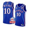 jalen wilson away jersey 125th anniversary blue 202