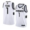 jayhlon young home jersey college basketball white