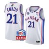 joel embiid home jersey 125th year white 2022 yythk