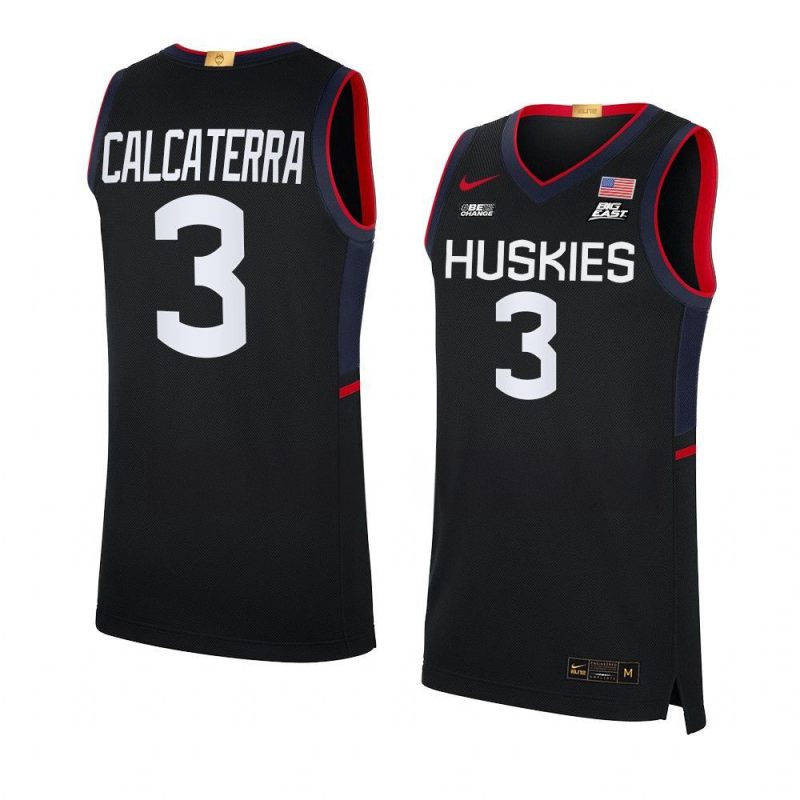 joey calcaterra black jersey limited basketball