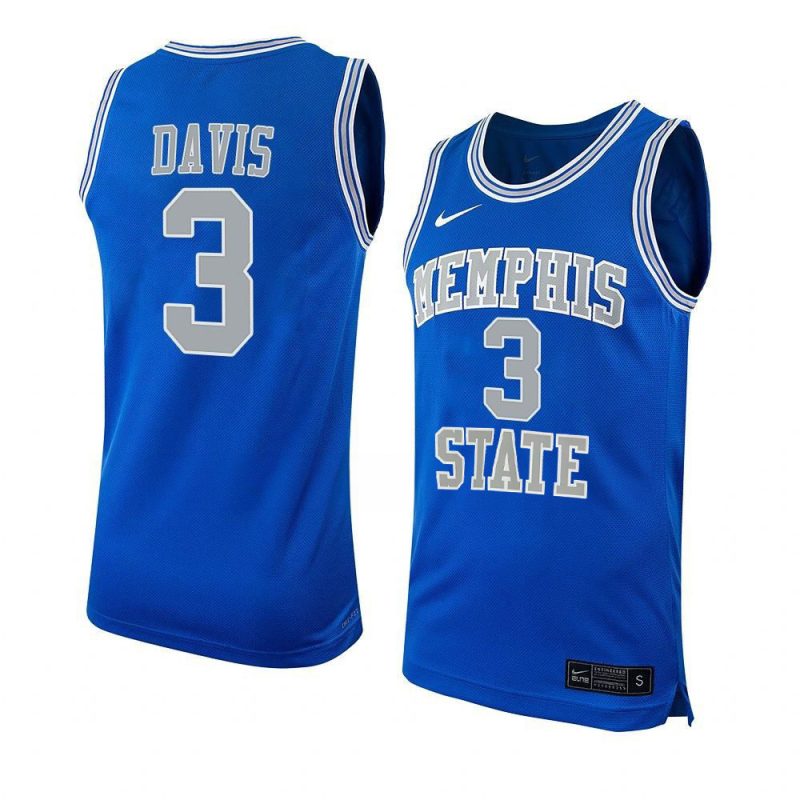 kendric davis royal jersey college basketball replica yyth