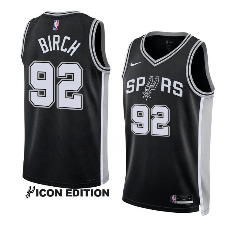 khem birch spursjersey 2022 23icon edition blackswingman