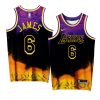 lebron james lakers mamba special editionjersey black