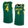 lj cryer jersey college basketball green 2022 23