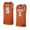marcus carr jersey limited basketball orange 2022 2