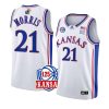 markieff morris home jersey 125th year white 2022 y