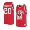 matt bradley jersey retro basketball red 2022 23