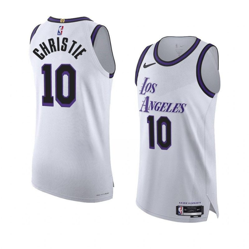 max christie 2022 23lakers jersey city editionauthentic yy