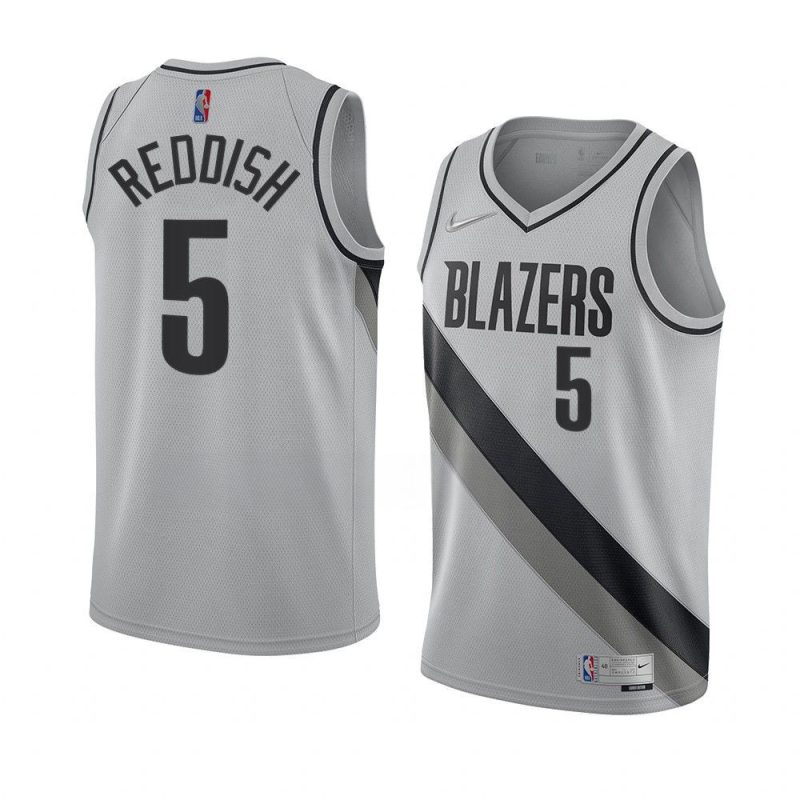 men cam reddish grey earned edition blazersjersey