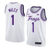 mike miles jersey classic basketball white 2022 23