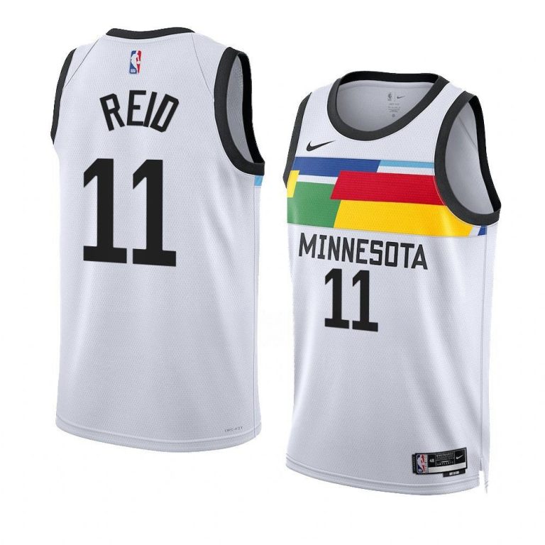 Naz Reid Minnesota Timberwolves 2022-23 City Edition White Men's Jersey ...