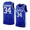 oscar tshiebwe royal jersey limited basketball 2022 yythkg