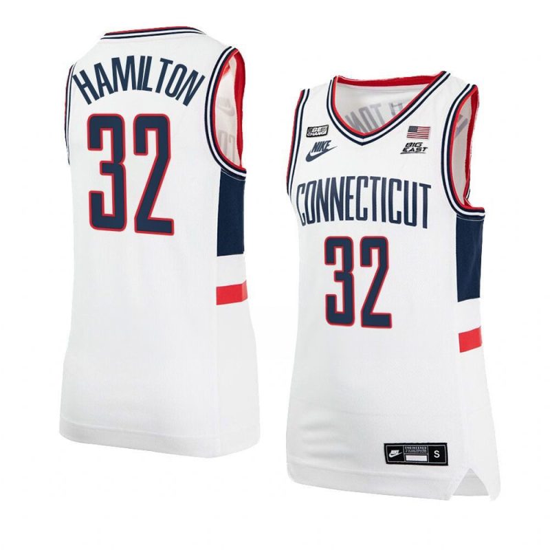 richard hamilton jersey alumni basketball white