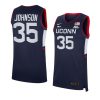 samson johnson replica jersey away basketball navy