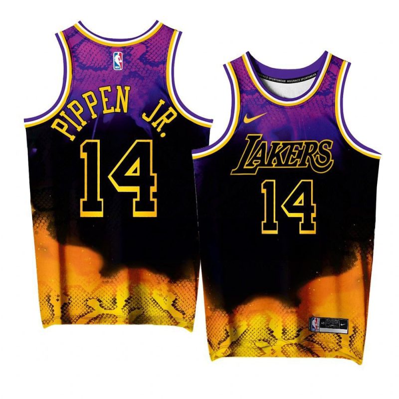 scotty pippen jr. lakers mamba special editionjersey yythk