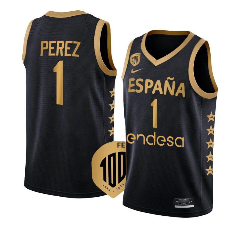 spain team 100 centennial tyson perez black espana