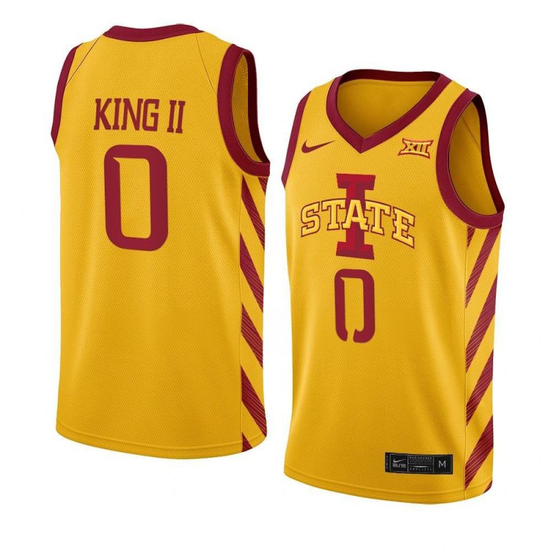 tre king jersey college basketball gold 2022 23