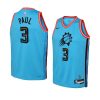 youth chris paul suns turquoise city edition jersey