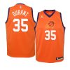 youth kevin durant suns orange statement edition je